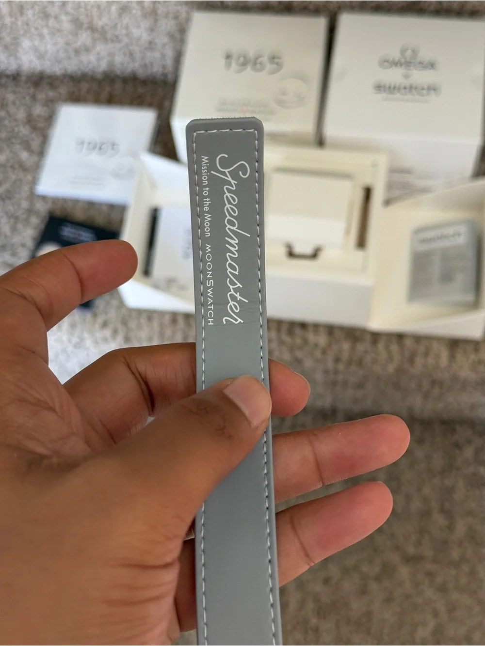 OMEGA X SWATCH 1965 SpeedMaster Moonswatch Brand New limited edition Watch